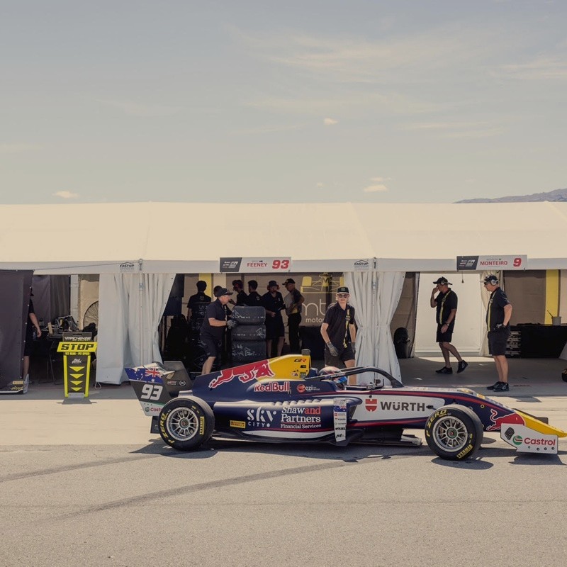 Silver Fern Marquees racing event setup photo 6