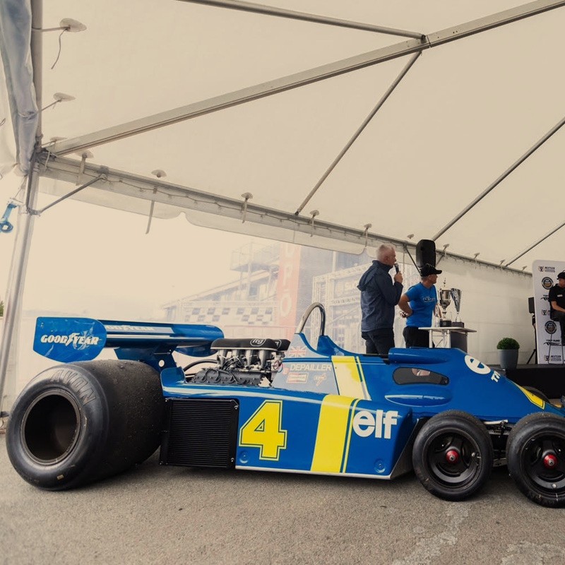 Silver Fern Marquees racing event setup photo 7